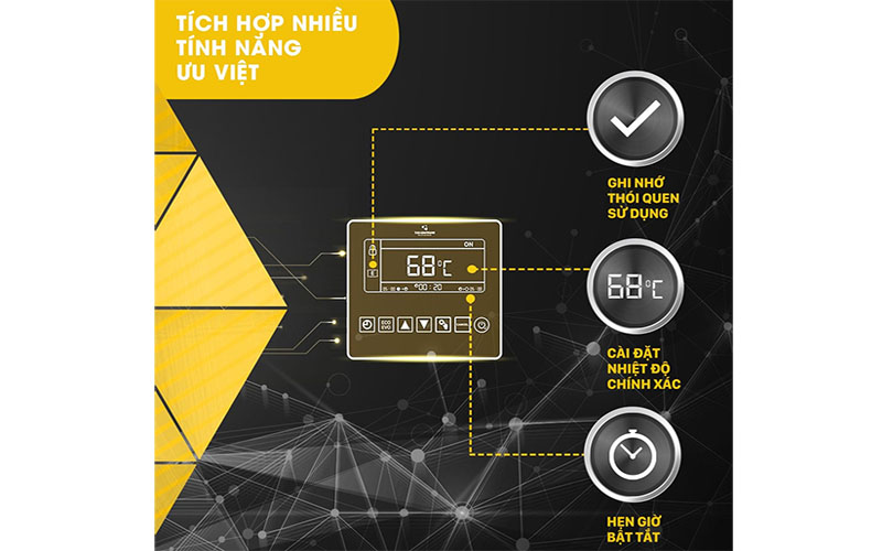 Bình nước nóng gián tiếp Rossi S-Series RSS-20SQ - Hàng chính hãng