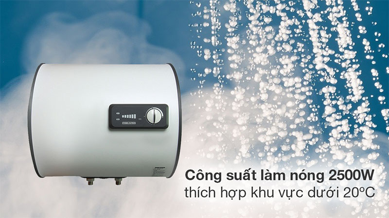 Máy nước nóng gián tiếp Stiebel Eltron 30 lít 2500W ESH-30-H-Plus-T-VN - Hàng chính hãng