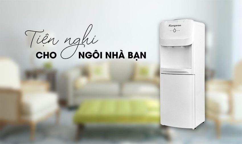 Máy nước nóng lạnh Kangaroo KG41A1 với thiết kế tiện nghi khi sử dụng