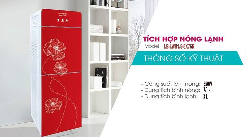 Máy nước nóng lạnh Sukara LB-LWB1.5-5X76R - Hàng chính hãng