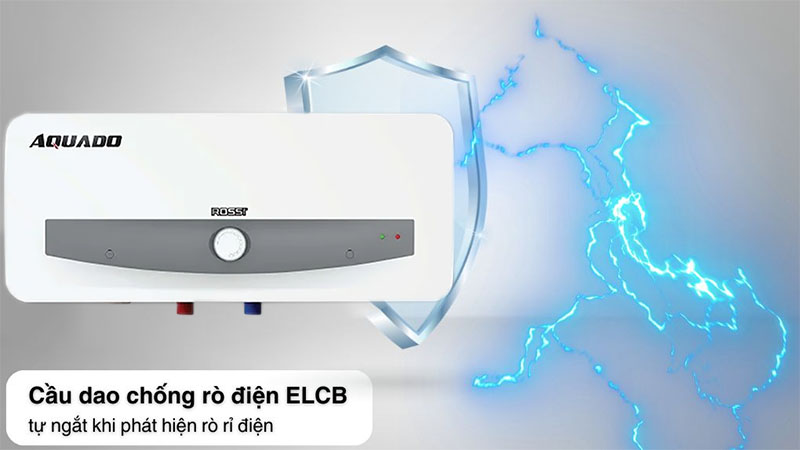 Máy nước nóng gián tiếp Rossi Aquado RAO RSR15SL - Hàng chính hãng