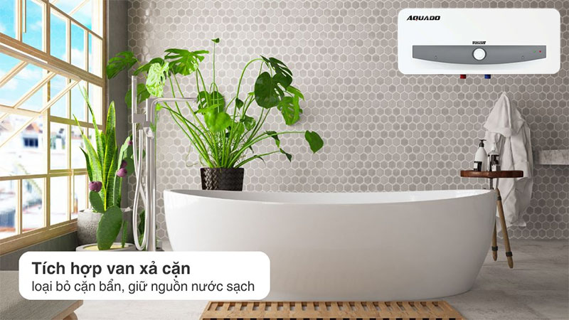 Máy nước nóng gián tiếp Rossi Aquado RAO RSR15SL - Hàng chính hãng