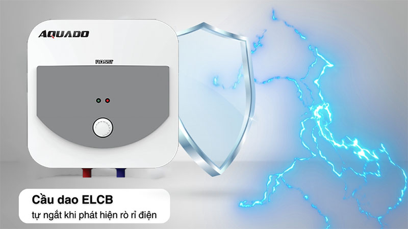 Máy nước nóng gián tiếp Rossi Aquado RAO RSR15SQ - Hàng chính hãng