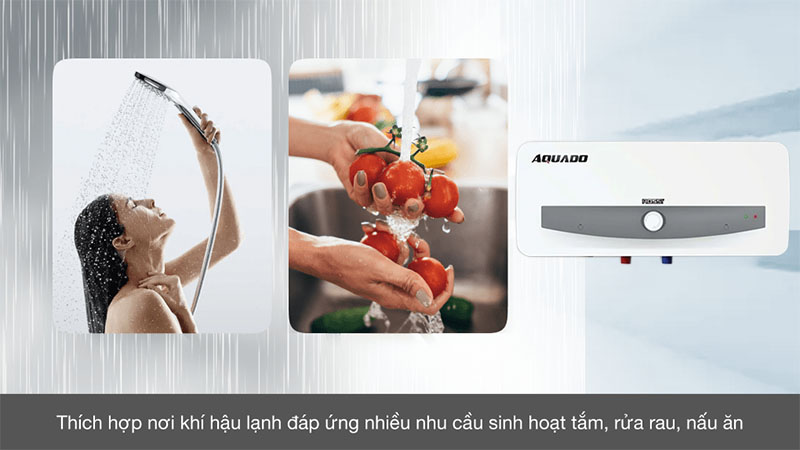 Máy nước nóng gián tiếp Rossi Aquado RAO RSR20SL - Hàng chính hãng