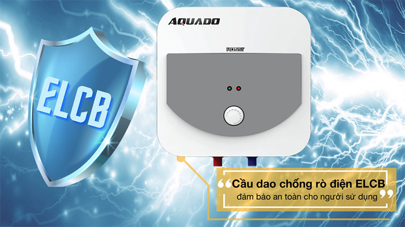 Máy nước nóng gián tiếp Rossi Aquado RAO RSR20SQ - Hàng chính hãng