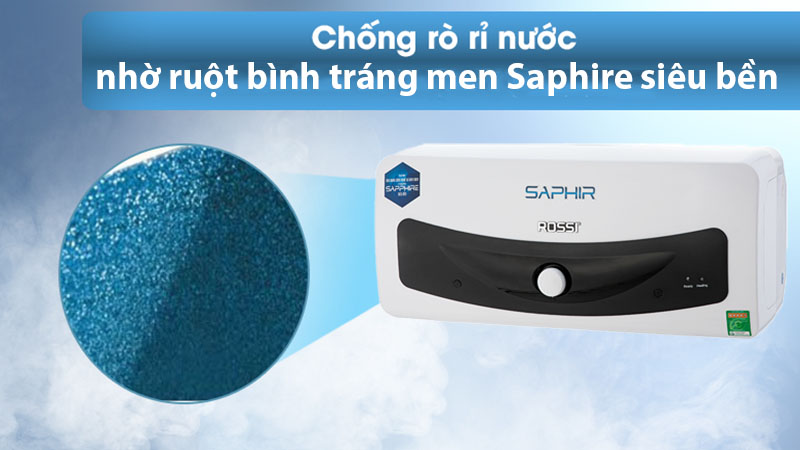Máy nước nóng gián tiếp Rossi Saphir RSR-32SL - Hàng chính hãng