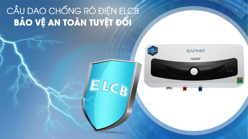 Máy nước nóng gián tiếp Rossi Saphir RSR-32SL - Hàng chính hãng