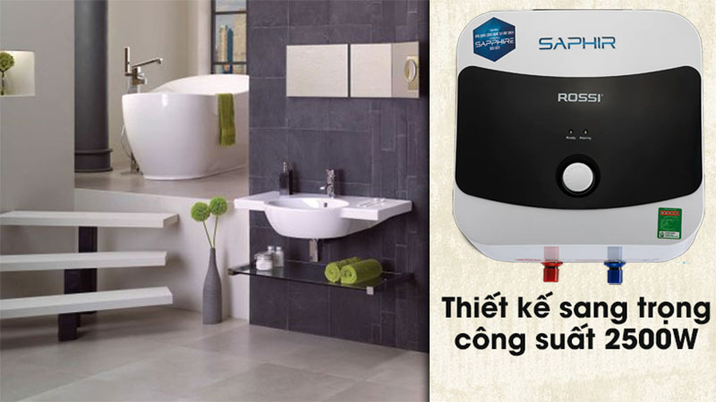 Máy nóng lạnh gián tiếp Rossi Saphir RSR-16SQ - Hàng chính hãng