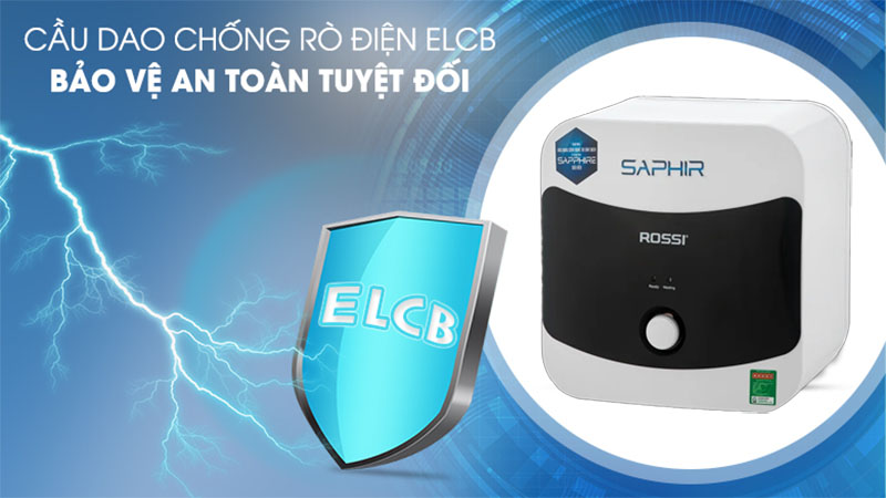 Máy nóng lạnh gián tiếp Rossi Saphir RSR-16SQ - Hàng chính hãng