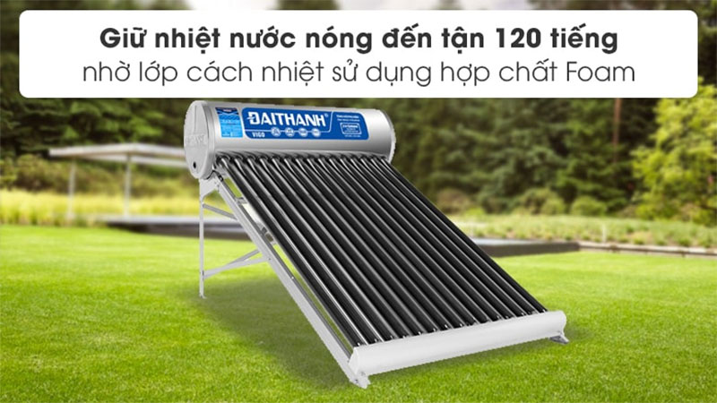 Máy nước nóng năng lượng mặt trời Đại Thành 160 lít Vigo 58-15 - Hàng chính hãng