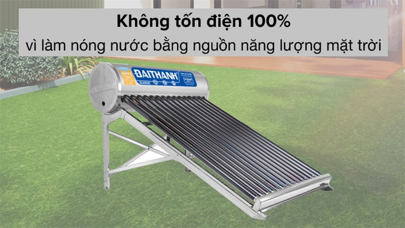 Máy nước nóng năng lượng mặt trời Đại Thành 160 lít Classic 58-15 - Hàng chính hãng