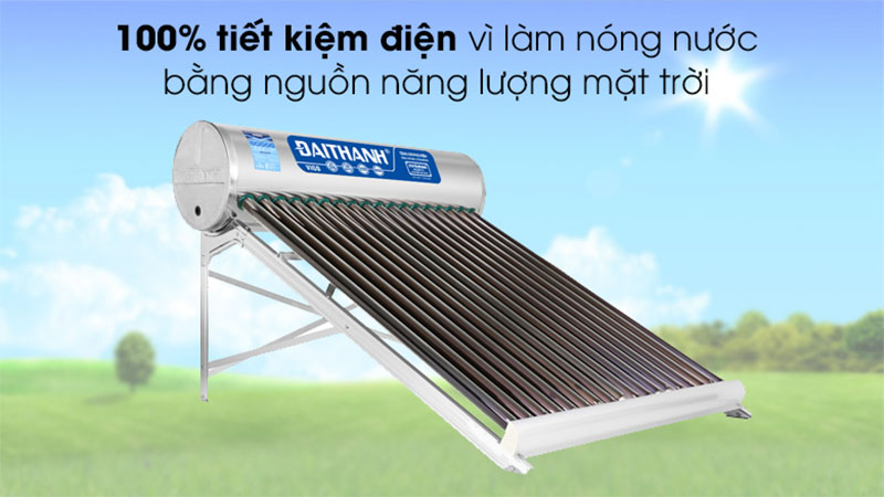 Máy nước nóng năng lượng mặt trời Đại Thành 180 lít Vigo 58-18 - Hàng chính hãng