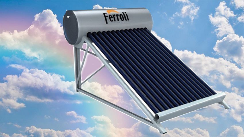 Máy nước nóng năng lượng mặt trời Ferroli Ecosun 180L - Hàng chính hãng