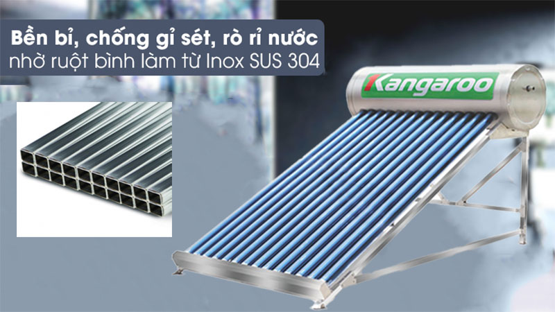 Máy nước nóng năng lượng mặt trời Kangaroo PT2832 - Hàng chính hãng