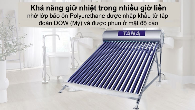 Máy nước nóng năng lượng mặt trời Tân Á TA-GO 58-24 - Hàng chính hãng