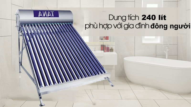 Máy nước nóng năng lượng mặt trời Tân Á TA-GO 58-24 - Hàng chính hãng