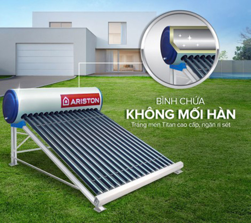 Máy nước nóng năng lượng mặt trời Ariston ECO2 1828 25 TNSS - Hàng chính hãng