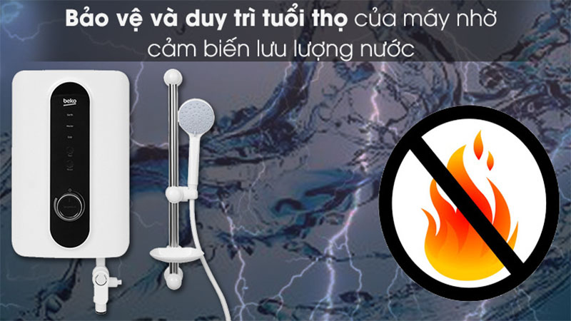 Máy nước nóng trực tiếp Beko 3500W BWI35S2D-213 - Hàng chính hãng