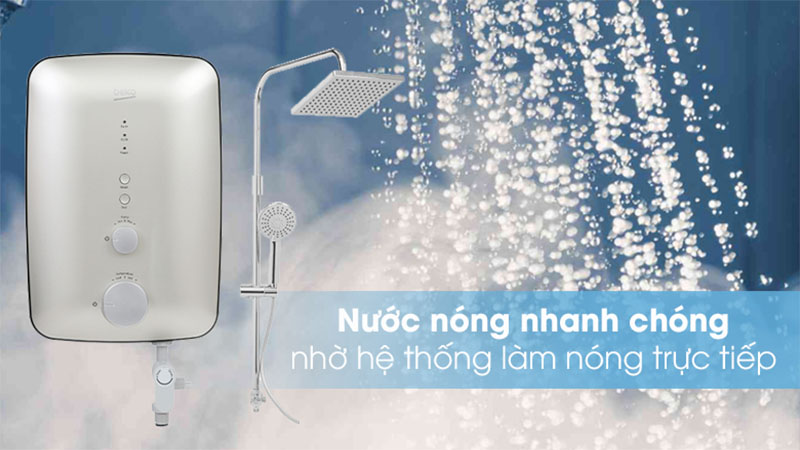 Máy nước nóng trực tiếp Beko 4500W BWI45S1D-242 - Hàng chính hãng