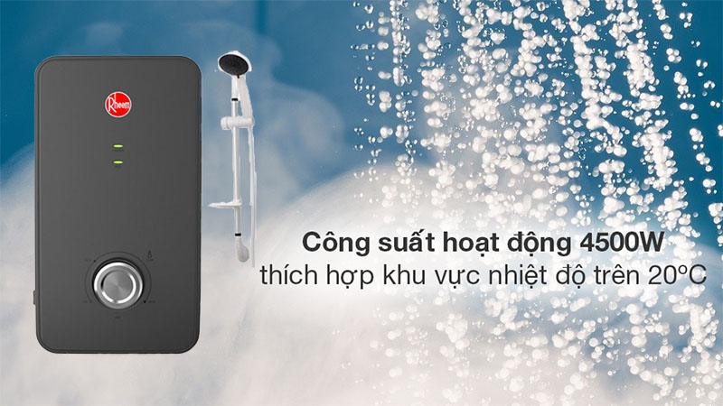 Công suất của Máy nước nóng trực tiếp Rheem RH-688E-BK