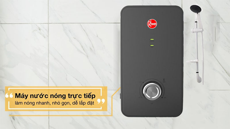 Thiết kế của Máy nước nóng trực tiếp Rheem RH-688E-BK
