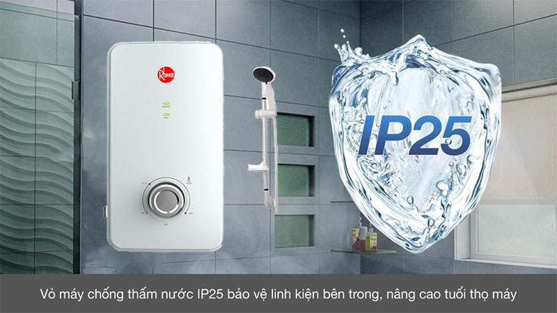 Máy nước nóng trực tiếp Rheem RH-688E-WT - Hàng chính hãng