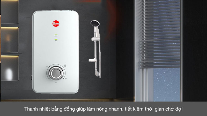 Máy nước nóng trực tiếp Rheem RH-688E-WT - Hàng chính hãng