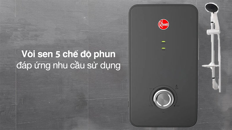 Máy nước nóng trực tiếp Rheem RH-688EPI-BK - Hàng chính hãng