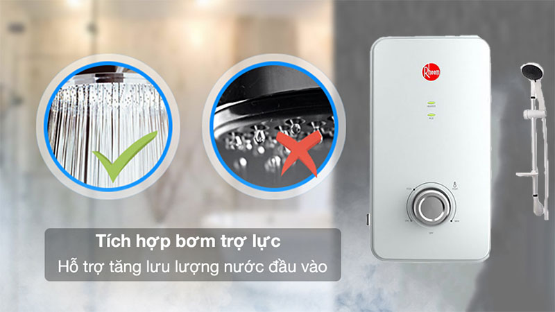 Máy nước nóng trực tiếp Rheem RH-688EPI-WT - Hàng chính hãng