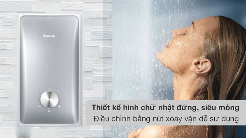Máy nước nóng trực tiếp Rinnai REI-A450AP-WS - Hàng chính hãng