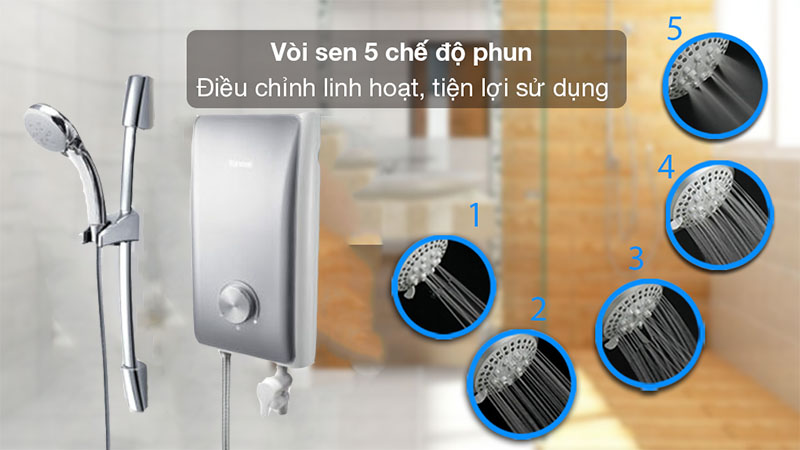 Máy nước nóng trực tiếp Rinnai REI-A450AP-WS - Hàng chính hãng