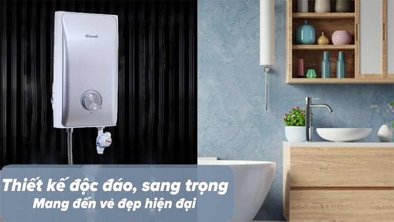 Máy nước nóng trực tiếp Rinnai REI-A450DP-WW/WB/WS - Hàng chính hãng
