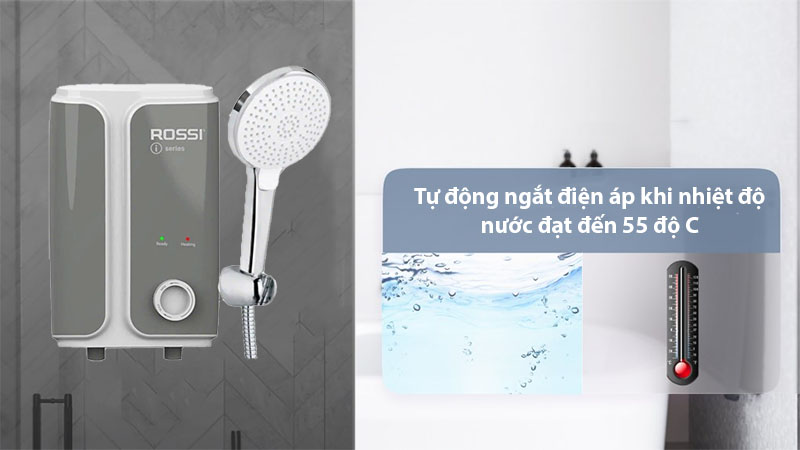 Bình nước nóng trực tiếp Rossi RIS-450 - Hàng chính hãng