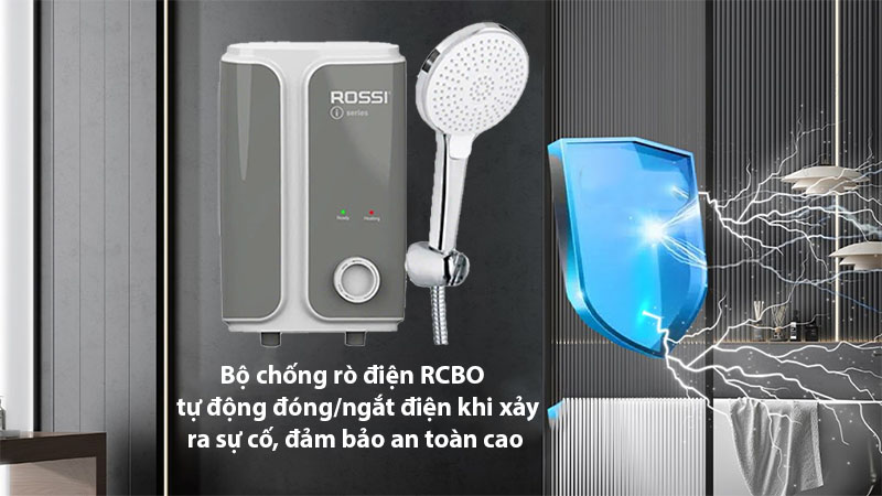 Bình nước nóng trực tiếp Rossi RIS-450 - Hàng chính hãng