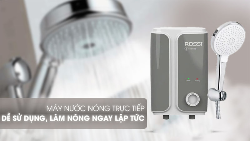 Bình nước nóng trực tiếp Rossi RIS-450P - Hàng chính hãng
