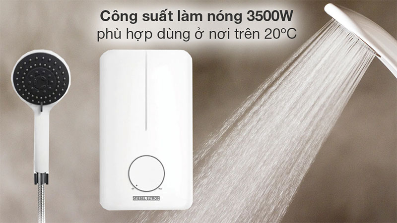 Máy nước nóng trực tiếp Stiebel Eltron 3500W DE-35-EC - Hàng chính hãng