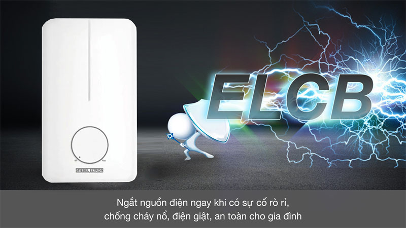Máy nước nóng trực tiếp Stiebel Eltron 3500W DE-35-EC - Hàng chính hãng