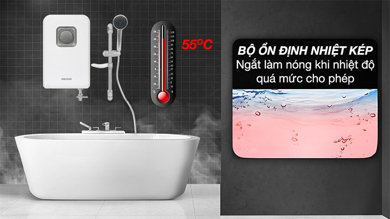 Máy nước nóng trực tiếp Stiebel Eltron 4500W DS-45-EC - Hàng chính hãng
