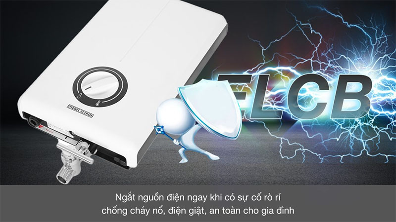 Máy nước nóng trực tiếp Stiebel Eltron 4500W XG-45-EC - Hàng chính hãng