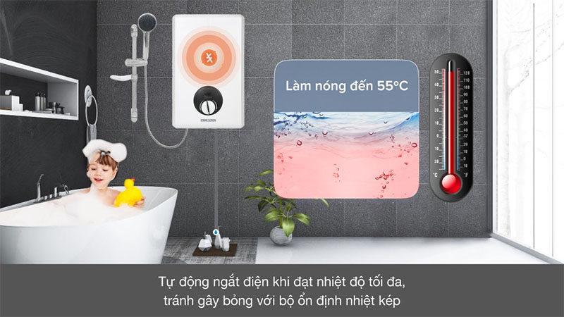 Máy nước nóng trực tiếp Stiebel Eltron 4500W XGL-45-EC - Hàng chính hãng
