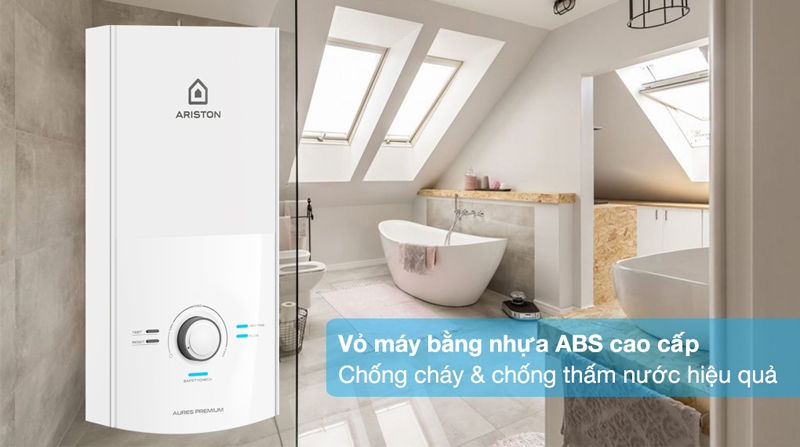 Máy nước nóng trực tiếp Ariston AURES PREMIUM 4.5 - Hàng chính hãng