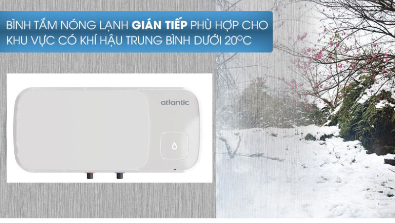 Phù hợp cho khu vực có nhiệt độ thấp, dưới 20 độ C