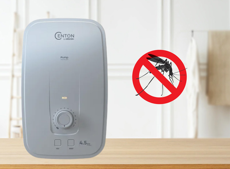 Máy nước nóng trực tiếp Centon Presto Lite EIWH PM-N1 (Có bơm trợ lực) - Hàng chính hãng