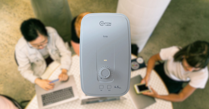 Máy nước nóng trực tiếp Centon Presto Lite EIWH PM-N1 (Có bơm trợ lực) - Hàng chính hãng