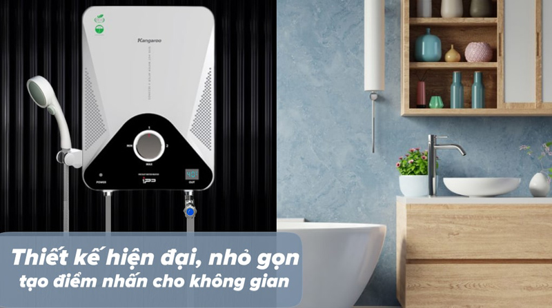 Máy nước nóng trực tiếp Kangaroo KG589GP - Hàng chính hãng