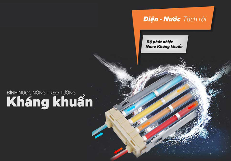 Máy nước nóng trực tiếp Kangaroo KG589GP - Hàng chính hãng