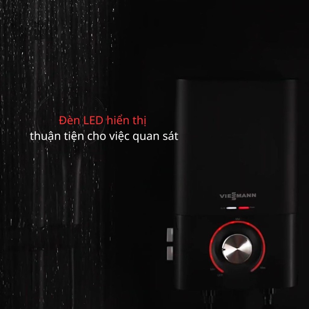 Máy nước nóng trực tiếp Viessmann Vitowell Easy Classic P145-V BLACK - Hàng chính hãng