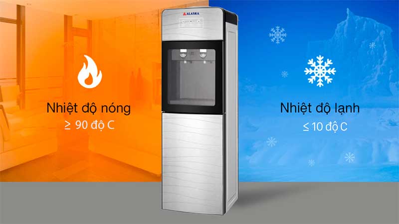 Máy nước uống nóng lạnh Alaska R90C NEW - Hàng chính hãng