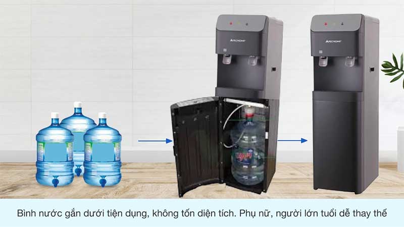 Máy nước uống nóng lạnh Apechome APH-2244NL - Hàng chính hãng