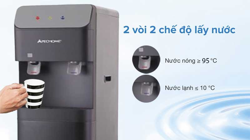 Máy nước uống nóng lạnh Apechome APH-2244NL - Hàng chính hãng